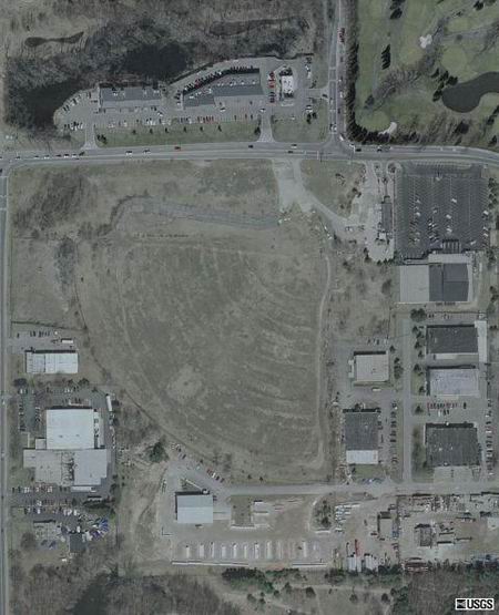 Commerce Drive-In Theatre - Aerial - Photo From Terraserver (newer photo)